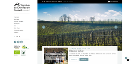 Wijngaard van Vignoble du Château de Bousval