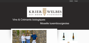 Wijngaard van Domaine Krier-Welbes