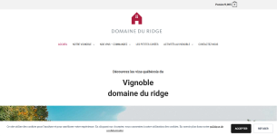 Wijngaard van Domaine du Ridge