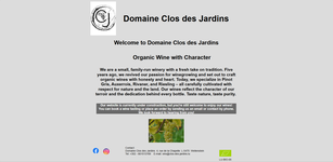 Wijngaard van Domaine Clos des Jardins