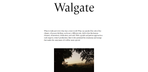 Wijngaard van Walgate Wines