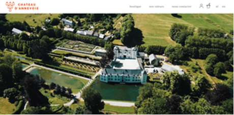 Wijngaard van Château d'Annevoie