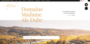 Wijngaard van Domaine Madame Aly Duhr