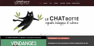 Wijngaard van Vignoble Le Chat Botté